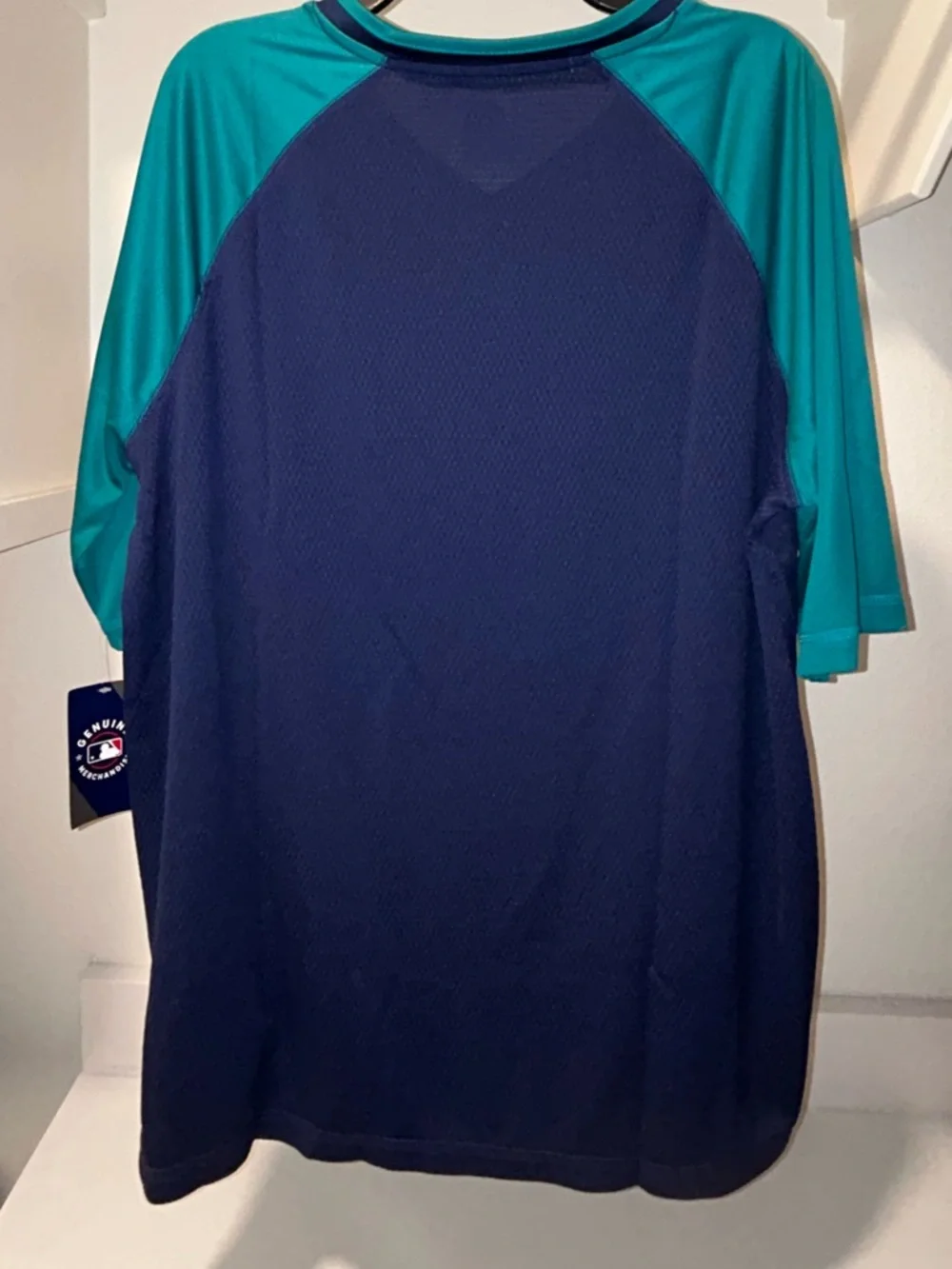 ⚾️🏟️ Seattle Mariners V-Neck MLB Baseball Polyester Shirt 🏟️⚾️